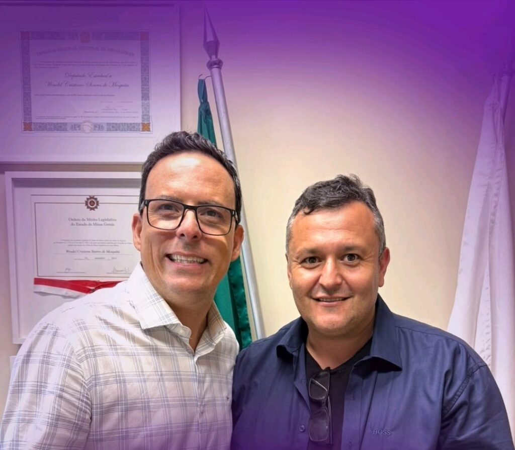 Itabirito receberá veículo de R$ 90 mil viabilizado por articulação de Ricardo Oliveira Ricardo Oliveira e Wendel Mesquita